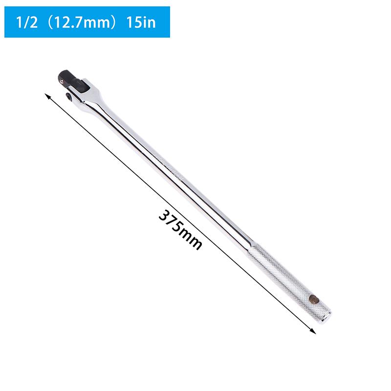 1/2'' F Rod Wrench Socket 10/12/15/18'' Torque Wrench Long Force Bar Activity Head Strong Lever Steering Handle Repair Tool