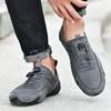 Spring and Summer New Men's Driving Casual Soft Sole Leather Shoes Summer Breathable Mesh Surface Shoes Sneaker