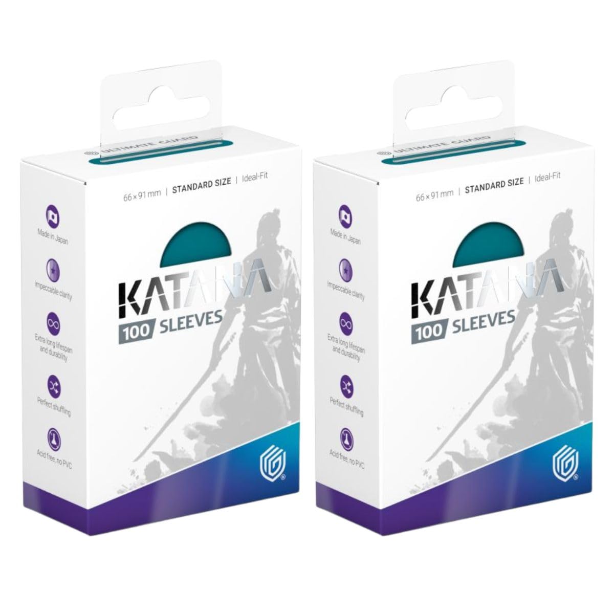

Ultimate Guard Katana Sleeves стандартный размер 100 шт. набор (Большая волна, 2)