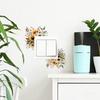 Flower Lamp Switch Sticker Removable Self-Adhesive Floral Wall Decal Peel And Stick Decorative Socket Surround Decals for Bedroom Living Room Home