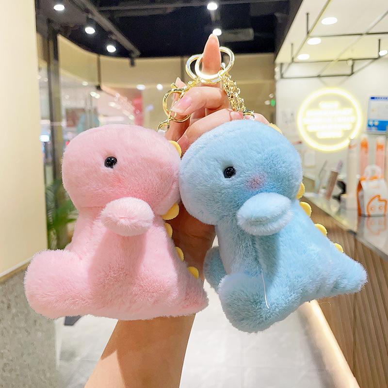 Dinosaur doll plush pendant doll bag keychain plush toy