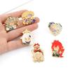 Game Genshin Impact Brooch Diluc Barbara Fischl Klee Paimon Cartoon Character Pins Badge Jewelry Accessories Gift for Fans