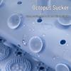 Elderly Anti-Slip Waterproof Shower Mat with Suction Cups & Foot Scrubber