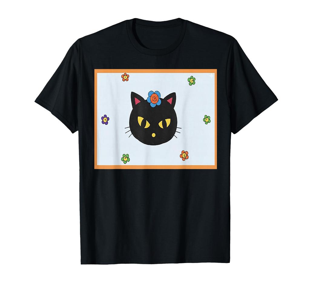 The Flower-Crowned Cat T-shirt