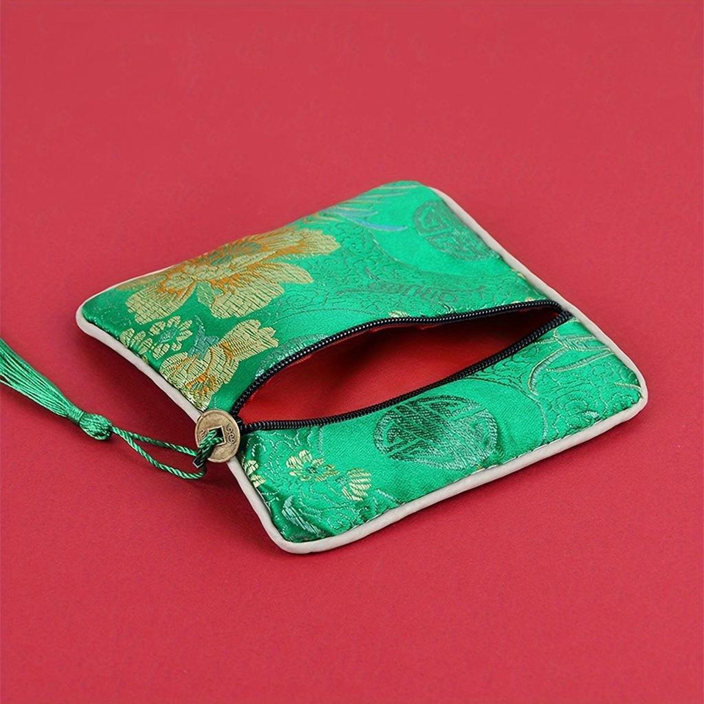 Exquise Sieradenzakje met Geborduurde Sieradendoos, Gelukszakje, 2-Pack Handkettingverpakking