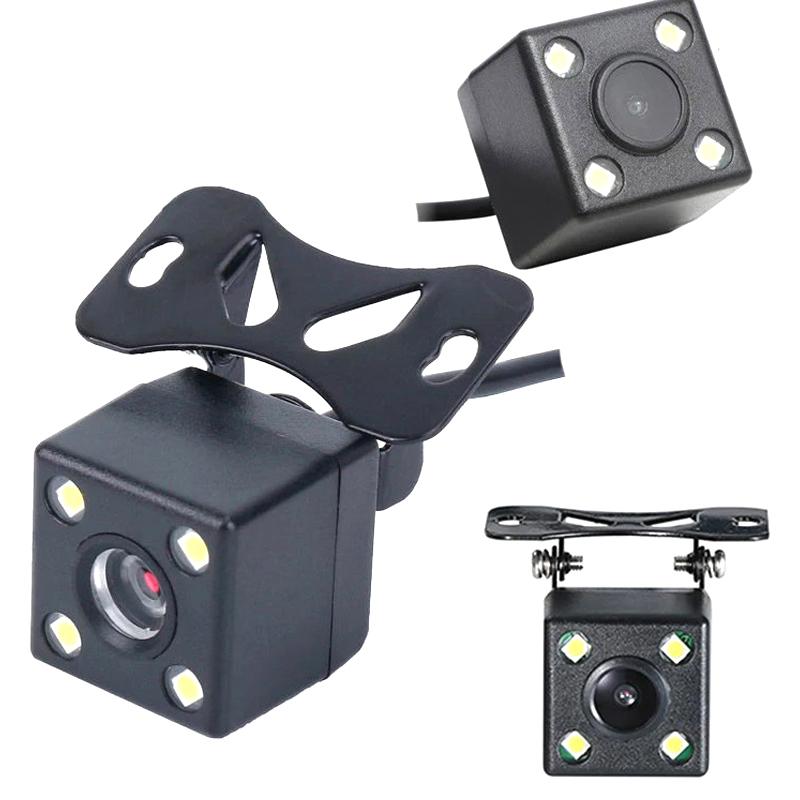 

Широкоугольная автомобильная камера заднего вида, видеокамера заднего вида, резервная камера заднего вида, 4/8/12 светодиодов, ночное видение, парковочная камера C