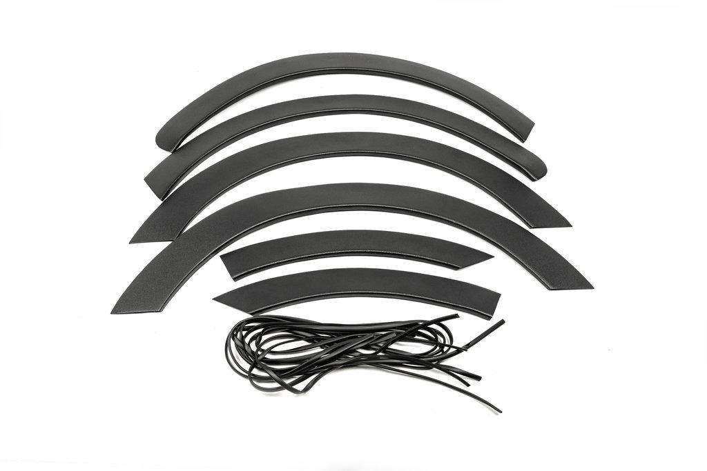 Arch Linings (6 Pcs, Black, ABS) for Opel Vivaro 2015-2019