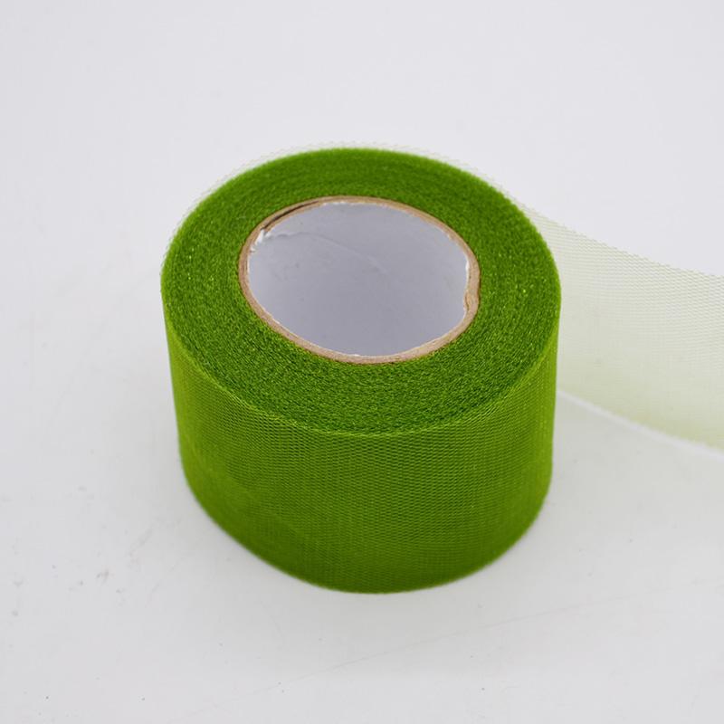 22m/lot 2" 5cm Shiny Tulle Roll Spool Fabric Tutu Skirt Chair Sash Bow Table Runner  Wedding Baby Shower Party Decorations