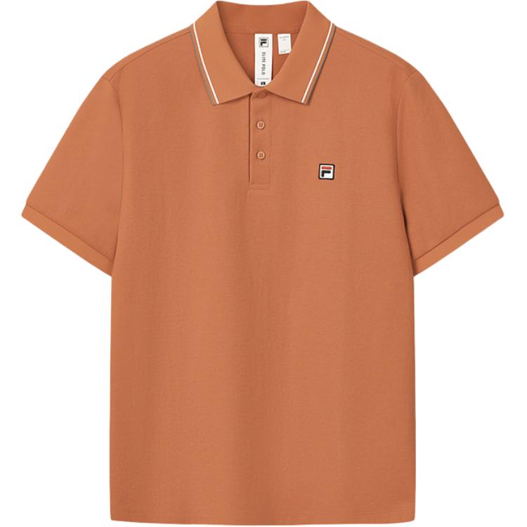 Men's FILA Polo Shirts Men's Lapel Moderate Straight Fit