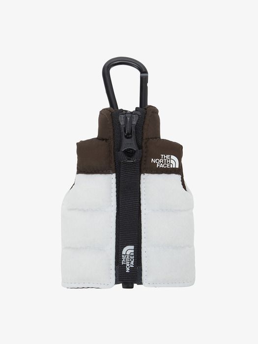 The North Face NA5AR03F NUPSI VEST klíčenka OFF WHITE