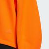 Adidas Spacer 1/2 Zip Track Top Solid Color Loose Fit Pullover Sweatshirt Women Tops Half-Impact-Orange JJ3797