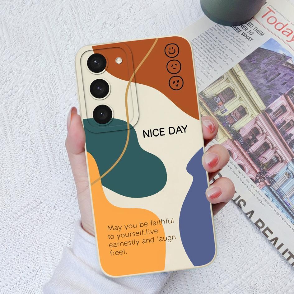 Phone Case For Samsung Galaxy S20 S21+ FE S22 S23 + Ultra Note 20 Ultra Fashion Shockproof Square Silicone Case Cover For Samsung S23 Bumpers Fundas