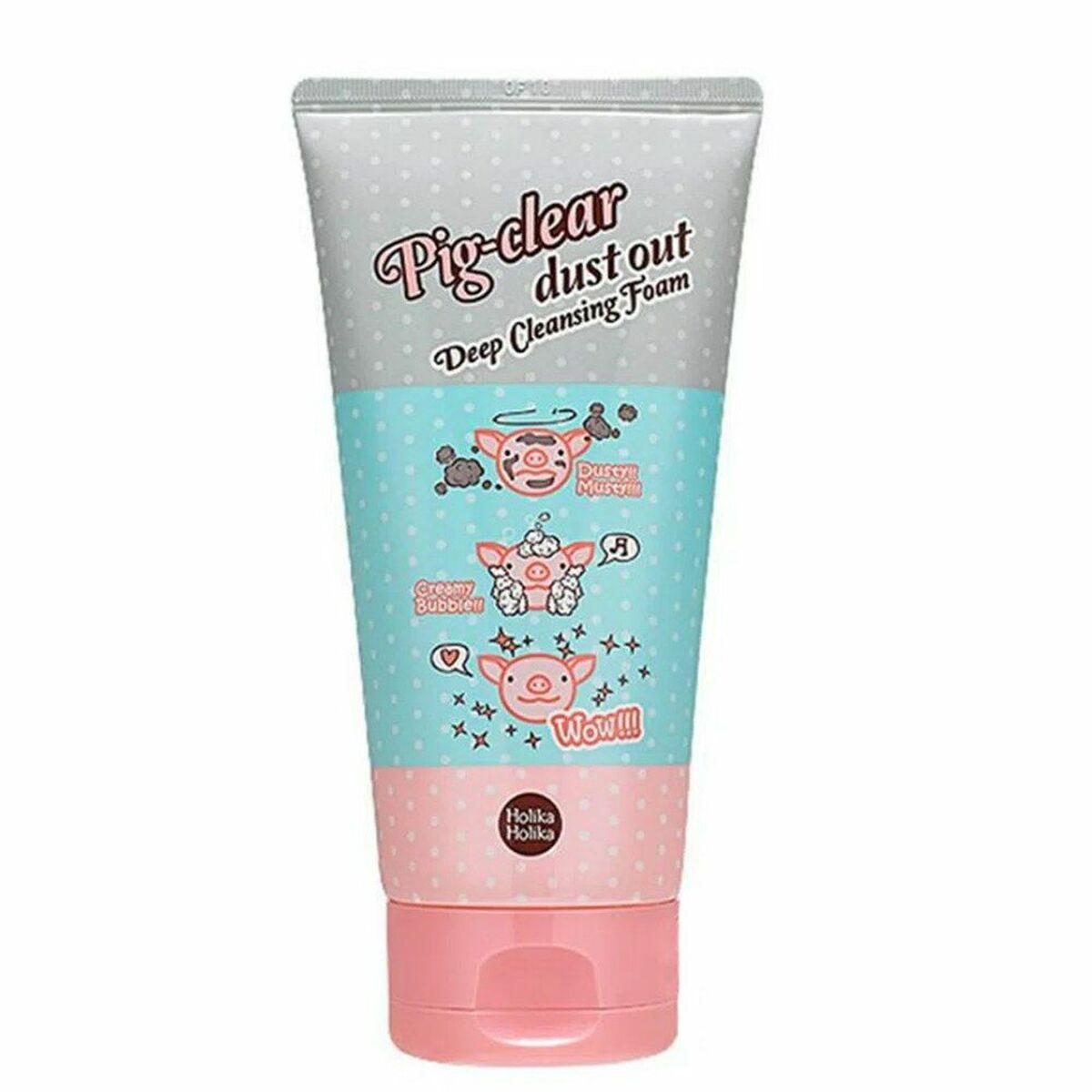 

Holika Holika Pig-Clear Очищающая пенка от пыли (150 мл)