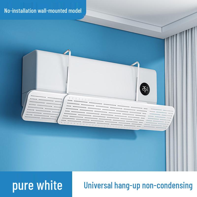 Universal Wall-Mounted Air Conditioner Wind Deflector - Anti-Direct Blow, No Installation Required
