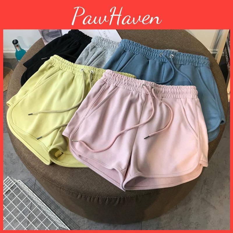 Summer Shorts Women Loose Korean High Waist Sports And Leisure Widelegged Home Yoga Sleep Trousers