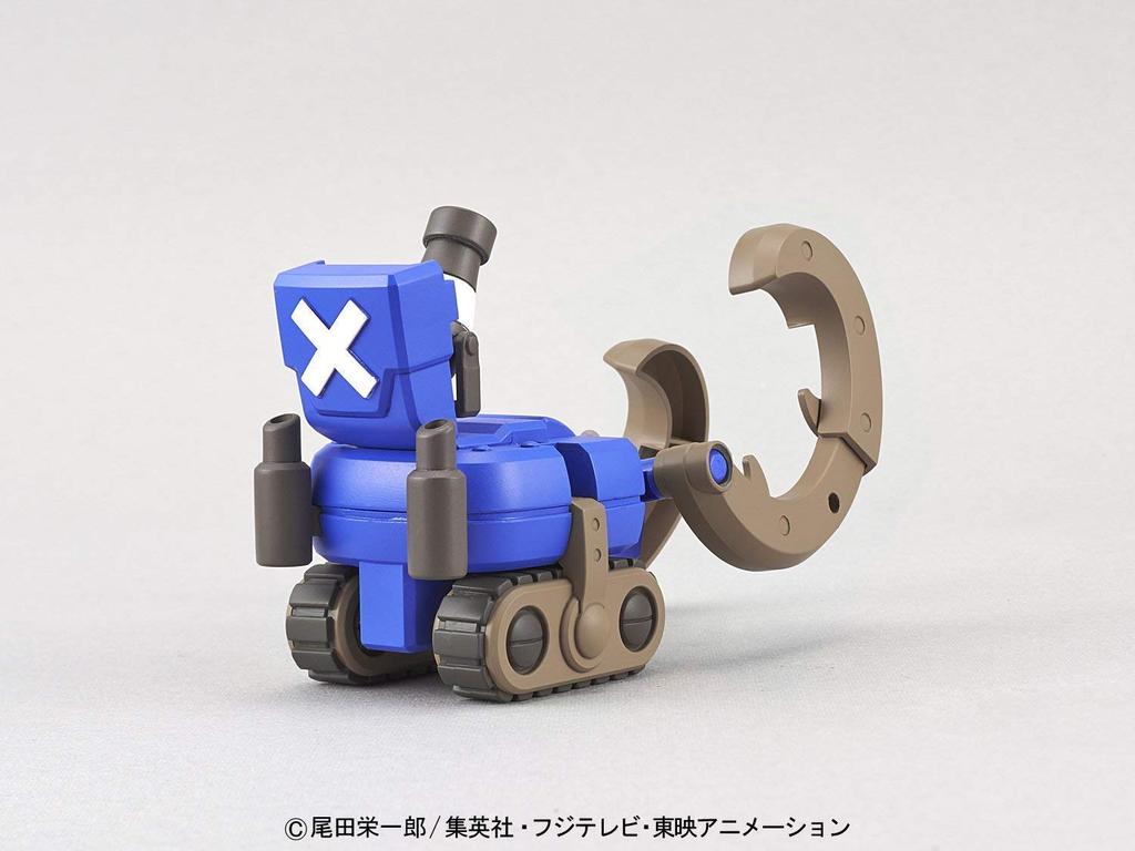 One Piece Chopper Robo Super 3 Horndozer Plastic Model Color-Coded