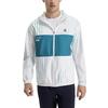 FILA Striped Color Block Hooded Tennis Woven Jacket Men Jacket White A11M323703F-ZA