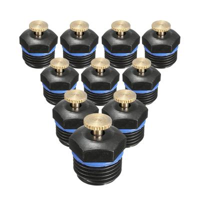 10-teiliges Garten-Gassprinklerkopf-Wasser-Rasenbewässerungs-Kühlsprühsystem