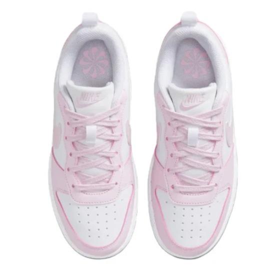 Nike Court Borough Low Recraft GS Pink Foam White Kids Sneakers DV5456-105