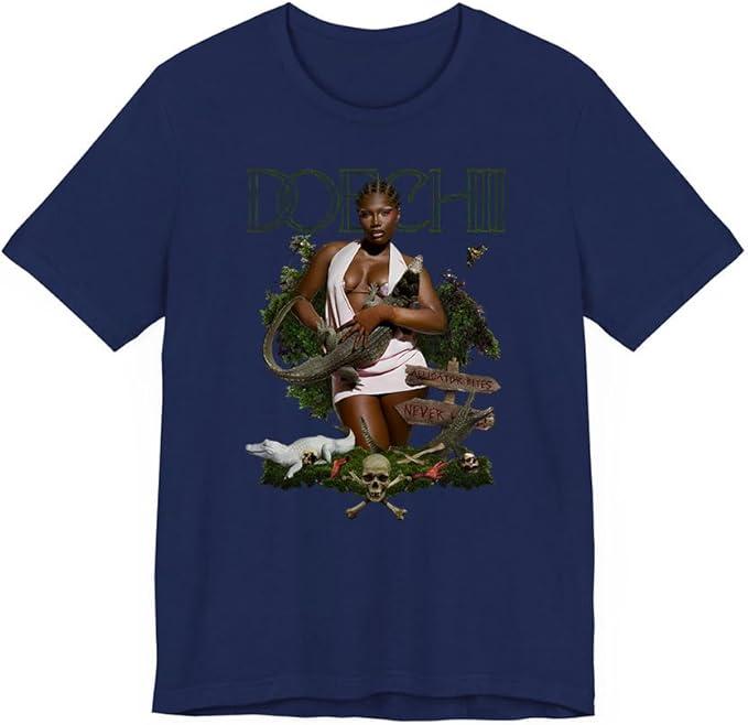 

Doechii Merch Tee Printed Shirt Unisex Women Unisex Rapper TShirt Short Sleeve Top S