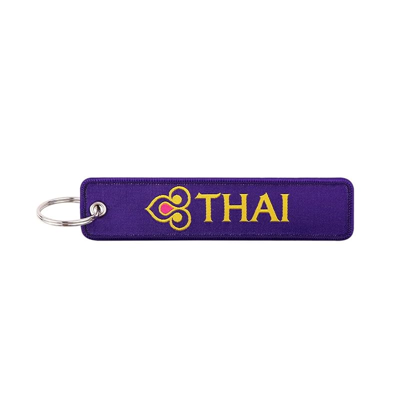 

Thai Airways/THAI Airways(TG) Flight tag keychain [kft168]