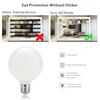 G80 G95 G125 Milky Glass Bulb E27 5W Edison LED Bulb AC110V 20V Round Bulb Cool/Warm White Lampada LED Sound Control AC 85V-265V