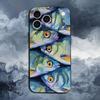 Sardines Ocean Case For iPhone 11,12,15,14,13,16,17,Plus,Pro Max,XS,X,XR,SE,Mini,8,7,Soft Silicone Black