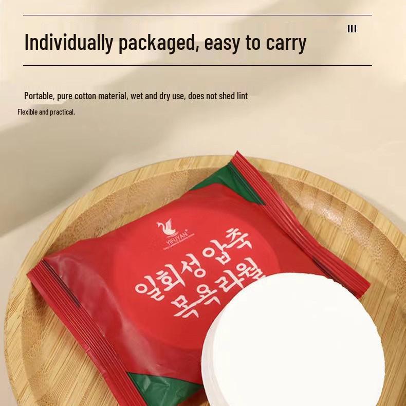 Extra-Large Disposable Compressed Bath Towel 70x140: Thick Travel or Hotel Towel