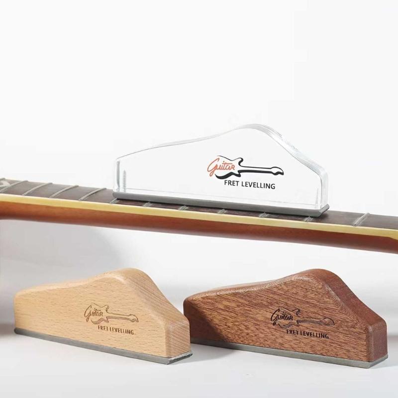 Guitar Fret Leveling Sanding Beam Bass Guitar Fret Leveler Leveling File Guitar Luthiers Tools Fretboard Sanding Block