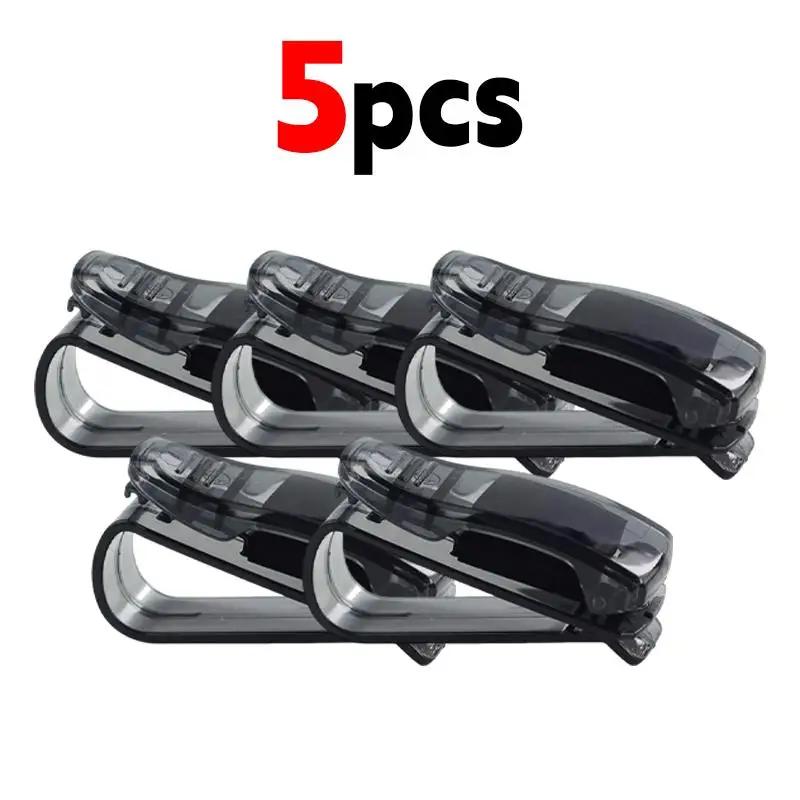 Multifunctional Eye Glasses Clip Sunshade Eyeglass Frame ABS Material with ID Card Slot Essential Automotive Interior Accessory