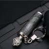 Outdoor Portable Lighter Bottle Keychain With Containing Cotton Core