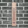 Clear Wooden Thermometer Wall-Mounted Temperature Monitor Measuring Tool Temperature Gauge Outdoor