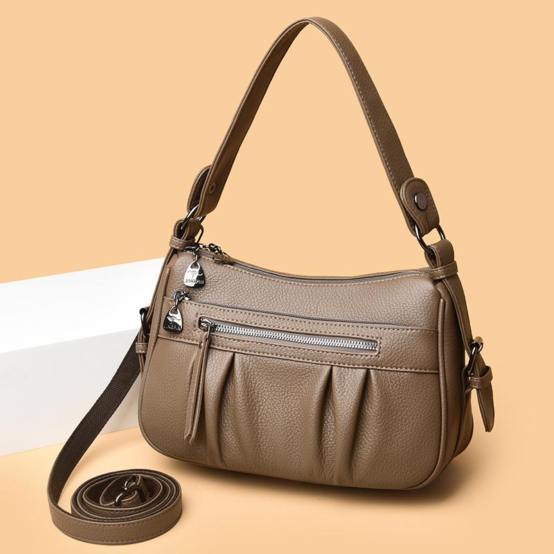 High Quality Soft PU Leather Women's Crossbody Bag, Fashionable Women's Shoulder Bag, Suitable for Daily Use, Shopping, Commuting