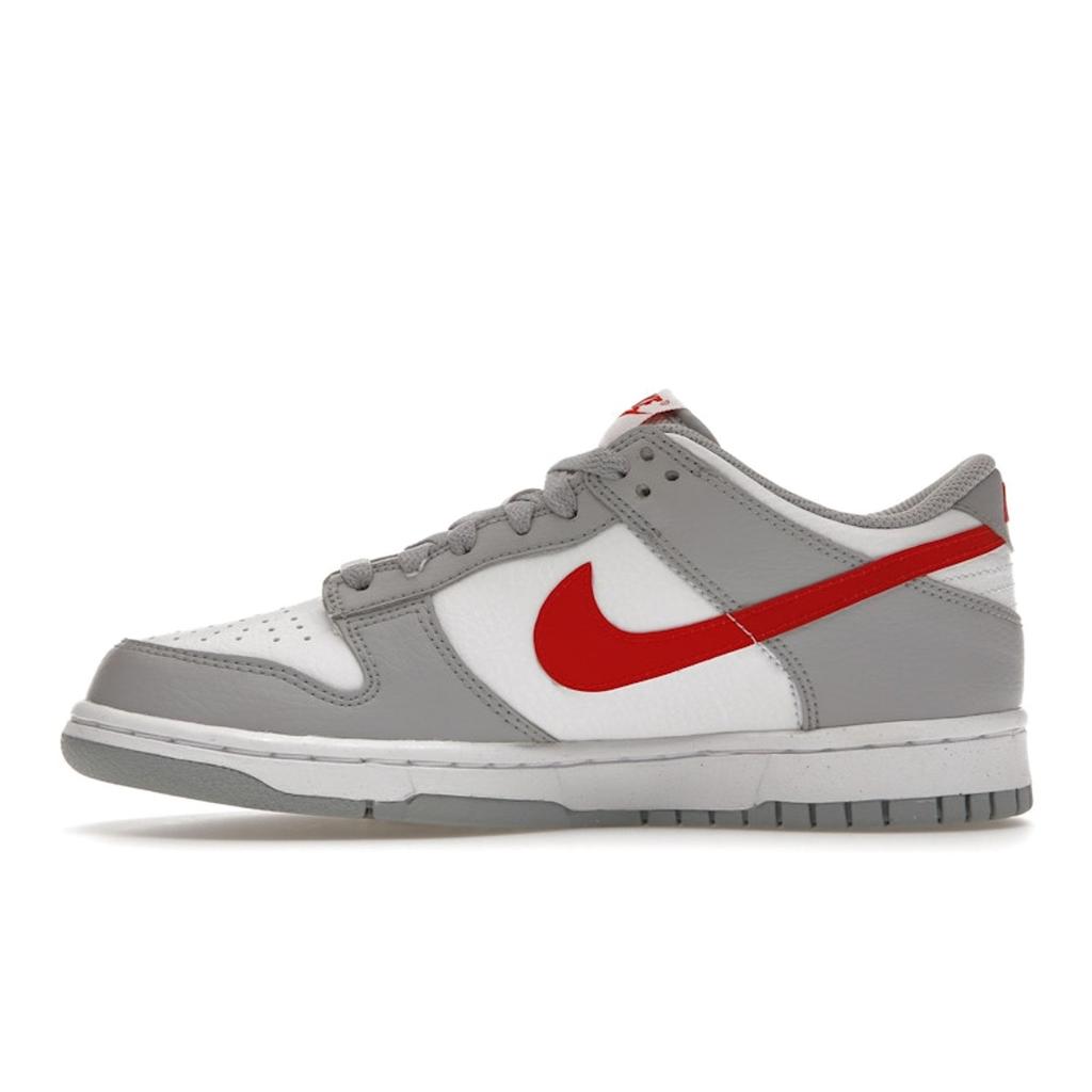 Nike Dunk Low GS Grey Red Kids Sneakers White DV7149-001