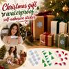 500 Count Christmas Sticker Roll for Holiday DIY Crafts, Scrapbooking and Gift Wrapping
