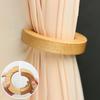 Wood Curtain Buckle Magnetic Clip Curtain Tieback Fashion Window Screen Ring  Holding Curtain