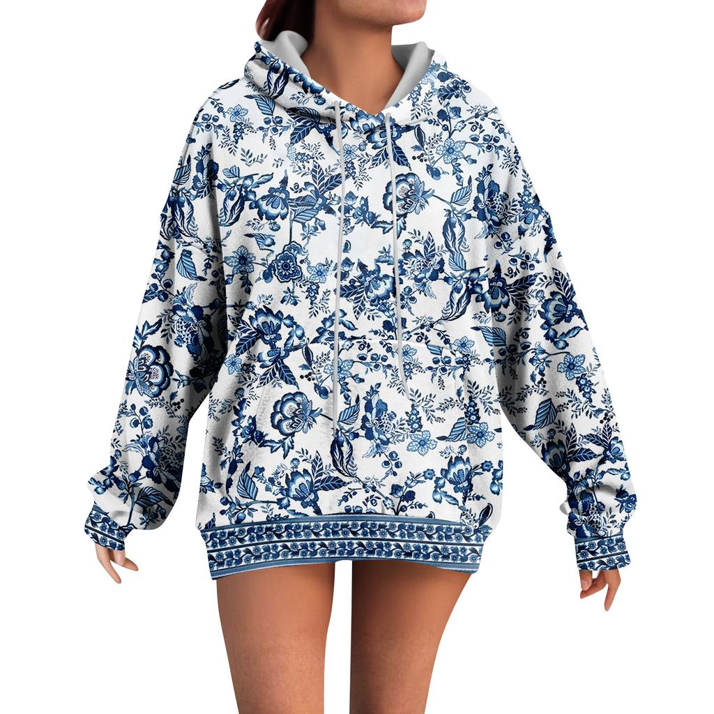 Hoodies For Women Oversized Winter Plush Cute Sweatshirts Pullover Trendy Fall Winter Clothes