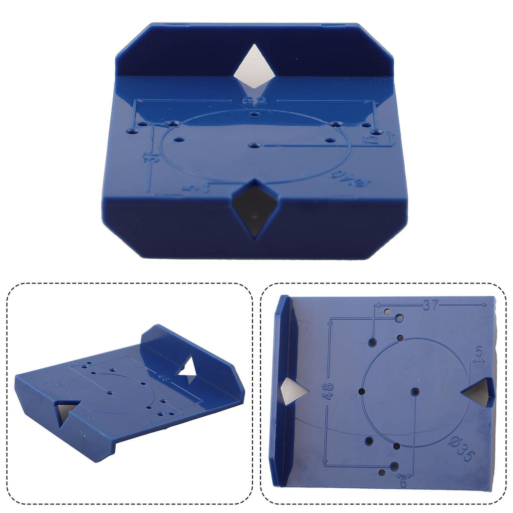 Professional Hinge Hole Jig Template for Accurate Cabinet Installation
