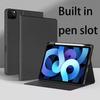 Black Solid Color Tablet Case For iPad Pro 11 12.9 13 A16 M2 M4 M3 M5 Shell 8.3 9.7 10.2 5/6/7/8/9/10/11th Mini Air 3 4 5 Cover