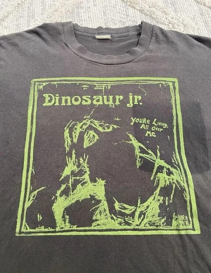 Dinosour JR Shirt Dinosaur Jr Rock Band Black Unisex Tshirt S5XL KH15318 Unisex T-Shirt L