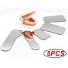 Dental Intraoral Photographic Glass Mirror Double-Side Reflector Rhodium Occlusal Dental Tools