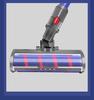 Compatible Dyson Vacuum Accessories - Floor & Carpet Brush Head with Soft Velvet Roller for V6 V7 V8 V10 V11 V15 Models