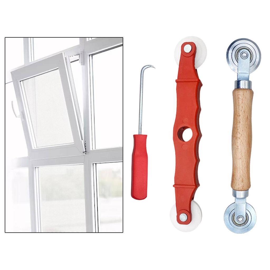 Repair of Window Grille Doors, Rolling Tool, Press for