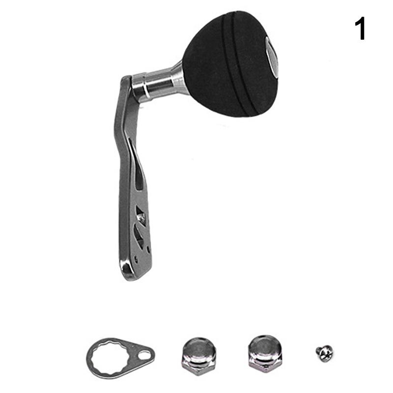 Горячая Распродажа Мощная Одиночная Рукоятка для Рыболовной Катушки Рукоятка для Мультипликаторной Катушки Рукоятка Рыболовного Колеса Запасная Часть DIY Металлическая Рыба