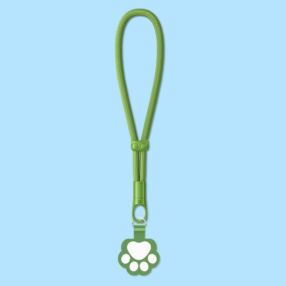 Adjustable Cat Paw Phone Strap Detachable Phone Wrist Strap Mobile Phone Lanyard Lanyard Patch