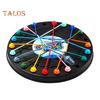 1 Set Kids Rope Untangling Game Twisted Rope Knot Board Game Logic Thinking Interactive Educational Colorful Elastic Rope Unhitching Toy