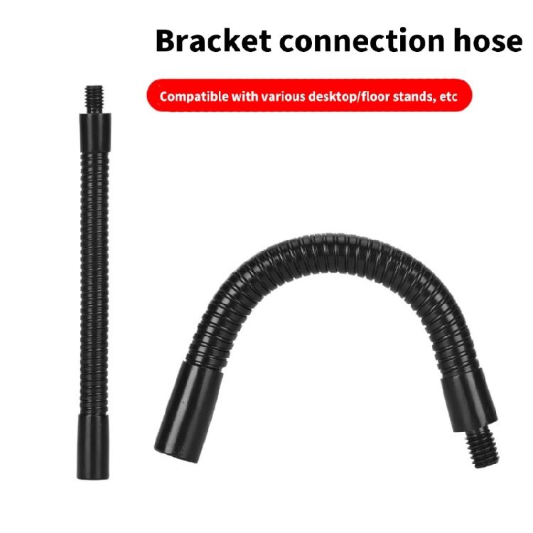 Asta di Estensione da 3/8" per Treppiedi di Supporto Microfoni, Estensore Regolabile a 360 Gradi da 18 cm Accessorio per Fotografia e Registrazione
