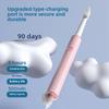 Children's Toothbrush Electric Rechargeable Antibacterial DuPont Soft Bristle Brushtool Head Sonic Electric Toothbrush Smart Toothbrush Free Sticker