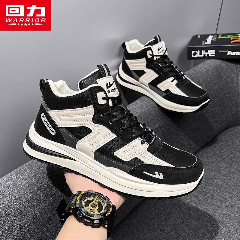 Warrior Men s High-Top Chunky Casual Sneakers 41