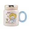 Creative Cartoon Bear Ceramic Cup Home Office Cup Couple Mug Store Celebration Souvenir Mirror Water Cup